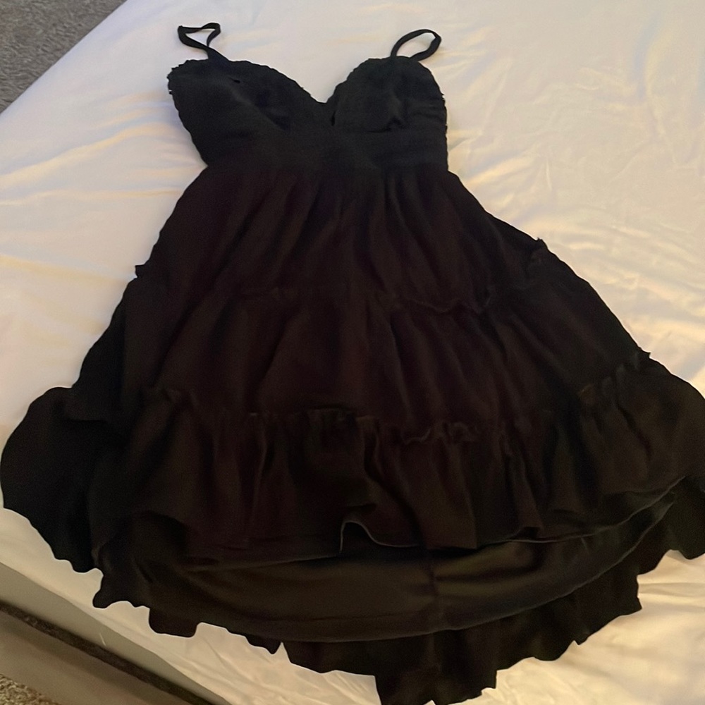 Justify black dress with nwt